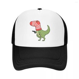 Ball Caps Dangerous Dinosaur Funny Design Baseball Cap Hat Sun For Children Hats Women Men'S