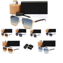 Herrendesigner Sonnenbrille Mode Linea Rossa Brillengläser UV400 Womens Modebrillen Froschspiegel mit Kasten