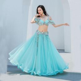 Stage Wear Belly Dance Competition Costumes Dancing Performance Clothing Suit Oriental Group