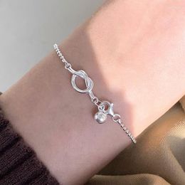 Strand Advanced Minimalist Design Knotted Bracelet Female Niche Fashionable And High-end Feeling Exquisite Personality Light Luxury
