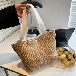 Beach Bags Summer Beach Bag Fashion Bag Women's New 2023 High Capacity Straw Woven Bag Shoulder Bag Tote Bag caitlin_fashion_bags