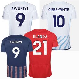 2023 2024 NoTTinGHams Soccer Jerseys ELANGA ORIGI GIBBS-WHITE DANILO NIALHATE SANGARE HUDSON-ODOI AWONIYI WOOD AINA MONTIEL ForestS 23 24 football MEN KIDS shirt 4XL