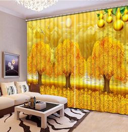 Curtain Bedroom Patterns Yellow Custom Curtains