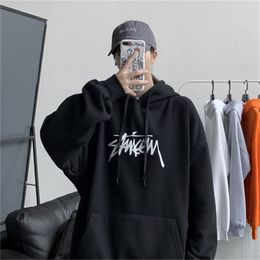 Erkek Hoodies Hoodie Sweatshirt Kadın Y2K Giyim Kıyafet Hooded Sweatshirt Kış Kadın Uzun Kollu Kazak Kadın Kaput Büyük Boy