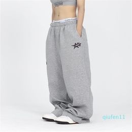 Women's Pants Capris Streetwear Star Jogging Sweatpants Women Harajuku Retro Vintage