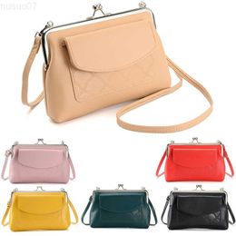 Messenger Bags Women Small Crossbody Bags Mini Leather Shoulder Messenger Bag Clutch Bolsas Ladies Phone bag Purse Handbag Drop Shipping L230814