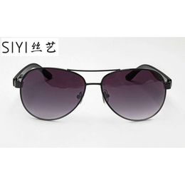 2319 Nuovi occhiali da sole minimalisti per uomini e donne con tela di boschi di grandi dimensioni, occhiali da sole, occhiali da conducente