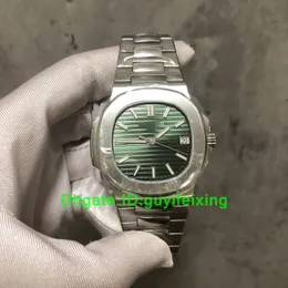 Top Super Version Men watch Cal.324 Movement thickness 8.6mm Automatic Watches Real Photo Mens 5711/1A-014 Green Texture Dial 5811 Mechanical Men's Watch Reloj Hombre
