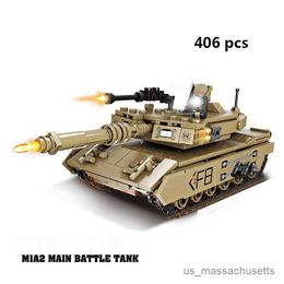 Blocks MilitaryTiger Tank Panzer German US Model Building Blocks World War Army Soldier Figure Construction Toys R230814