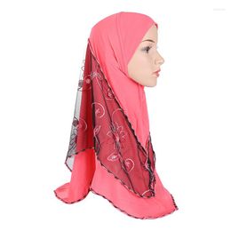 Ethnic Clothing Muslim Women Hijab Scarf Islamic Shawls Amira Cap Instant Head Arab Turban Hat Prayer Khimar Headwear