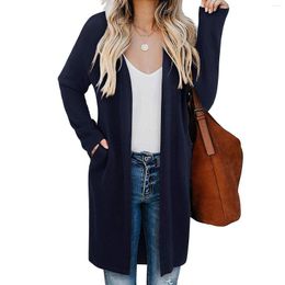 Women's Jackets 2023 FASHION LOOSE Cardigans Knitted Winter Coat Vintage Slim Holiday Boho Long Cardigan Female Knitwear