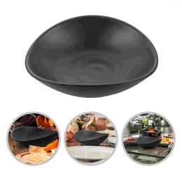 Dinnerware Sets Snack Storage Dishes Fruit Tray Display Plates Seasoning Dessert Practical Black