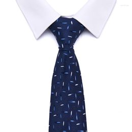 Бабочка классическая точка геометрическая принцип Жаккард полиэстер 7,5 см итальянский галстук для мужчины деловые свадебные случайные аксессуары оптовые
