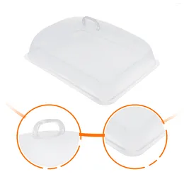 Dinnerware Sets Transparent Lid Practical Cake Dome Dust-proof Cover Bread Protective Durable Snack Tray