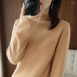 Women's Sweaters Autumn Winter Basic Sweater Woman Cashmere Knitted Solid Women Pullover Soft Casual Jumper