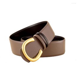 Belts Women's Runway Fashion Genuine Leather Cummerbunds Female Dress Corsets Waistband Decoration Wide Belt R1487