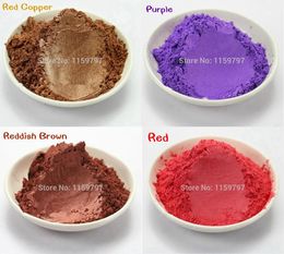 Eye Shadow 100g/Lot Pearlescent Colourful Pearl Powder Pigment for Eyeshadow Nail Polish Mica Powder Flash Cosmetic Dust DIY Paint Pigment 230814