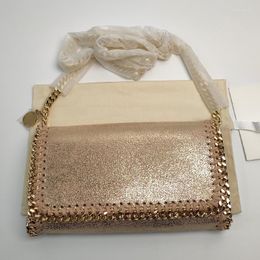 Evening Bags Retro Woven Chain Environmental Protection Microfiber Shoulder Bag Women's Crossbody Fashion Multi-functional Clutch
