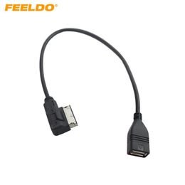 FEELDO Car Audio Music Interface AMI MDI MMI To USB Adapter Cable For Audi A3 A4 A5 A6 VW TT Jetta GTI GLI Passat CC Touareg EOS 2415