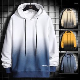 Men's Hoodies Hoodie Men Spring Kpop Fashion Harajuku Korean Style Trend Print Pullover Sweatshirt Casual Streetwear Clothes