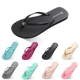 Women Cheaper Shoes Quality Slippers High Flip Flops White Black Green Yellow Orange Pink Red Womens Summer Home Outdoor Beach Slide815 s