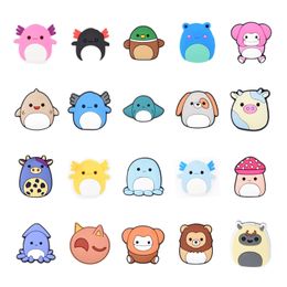 Shoe Parts Accessories Squish Mallow Kawaii 7 Dwarfs Pvc Charms Cartoon Princess Shoes Decoration For Kids Clog Pins Party G Series Randomly