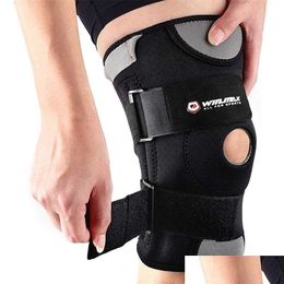 Elbow Knee Pads Win.Max Gym Support Brace Sleeve Relieve Leg Arthritis Meniscus Tear Strap Open Patella Stabilizer Protector 22062 Dh02V