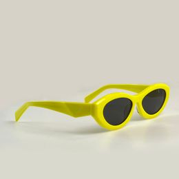 Yellow Grey Cat Eye Sunglasses 26Z Women Mens Sun Glasses Summer Sunnies gafas de sol Sonnenbrille UV400 Eye Wear with Box