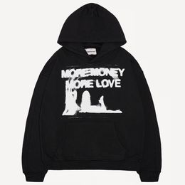 Men s Hoodies Sweatshirts Vintage Printing Pullovers Hooded Outerwear Y2k Streetwear zip Hoodie Goth Grunge Krorean Fashion Kpop Tops 230814