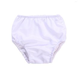 Men's Swimwear Summer Cute Elastic Breathable Solid Colour Double Layer Boys And Womens With Shorts Teen Swim For