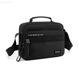 Messenger Bags 2023 New Men's Shoulder Bag High Quality boys Crossbody Bag man Messenger Bag Oxford male Business Handbags bolsas L230814