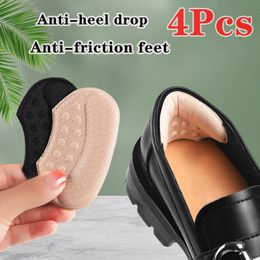 Shoe Parts Accessories 4pcs Shoe Pads for High Heels Pain Relief Anti-wear Cushion Heel Protectors Shoes Sticker Foot Care Liner Grip Insole Insert Pad 230812