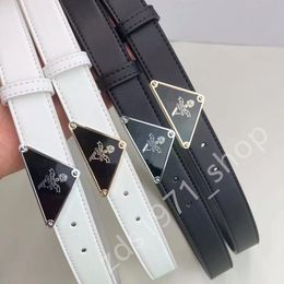 Womens Designer Belt Gold Silver Buckle brown Genuine Cowhide Letters Style for Men Women ppdda Waistband Belts p triangle logo gift