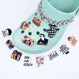 Shoe Parts Accessories Friends Decoration Clog Charms Designer Women For Kids Christmas Gifts Drop Delivery Series Randomly