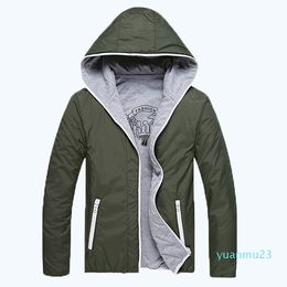 hiking jackets 2023 hoodies men casual fashion style thin solid color twosided jacket men 2colors M3XL