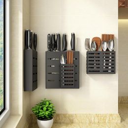 Kitchen Storage Chopstick Holder Tableware Organizer Shelf Wall-mounted Multifunction Spoon Box Utensils For Home Accessories