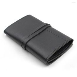 Storage Bags Earphone Bag Travel Date Line Waterproof Faux Leather Electronic Organiser Portable Tech For Home