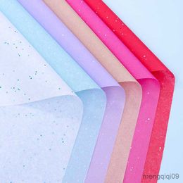 Gift Wrap 10 Sheets 50*66CM Glitter Sequins Tissue Paper DIY Handmade Craft Paper Flowers Gift Packing Wedding Party Home Decor Supplies R230814