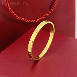 Diamond bracelets designer for women screw love bracelets bangle homme plated gold bangle homme classic fashion mens bracelet famous jewellery ZB001