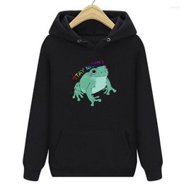 Women's Hoodies Fleece Woman Casual Loose Sweatshirt Female Top Autumn Winter Clothes Cartoon Jumper