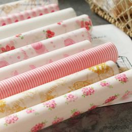 Gift Wrap 10pcs Wax Paper Disposable Food Wrapping Greaseproof Waterproof Packaging Sand Hamburger Festival Baking Candy Wrapper R230814