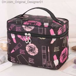 Portable travel washing bag for women transparent waterproof makeup storage bag large capacity cosmetics organizer beauty Z230815