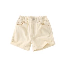 Hose Sommer Kinder lässige Shorts Solid Color Boys Mittelhose 230818 230812