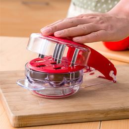 Fruit Vegetable Tools Fast Cherry Pitter Stone Remover Seed Separator Remove Bones Corer Olive Pits Kitchen Gadgets 230814