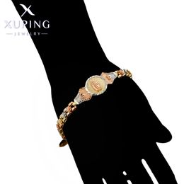 Charm Bracelets Xuping Jewelry Fashion Model American Religion Style Women's Hand Bracelets Birthday Gift A00623717 230814