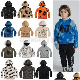 Hoodies Sweatshirts Pre Sale Nununu Autumn Winter Children Hoodie Boys And Girls Long Sleeved Fleece Kids Clothes 12Y 14Y 230220 D Dhc6Q