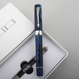 Fountain Pens Jinhao Centennial 100 Pen Fine 0 4mm M Nib 0 7mm Resin Ink With A Converter Business Office Gift 230814