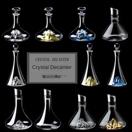 Bar Tools Glass Quick Decanter Light Luxury Waterfall Wine Red Philtre Household European Creative Dispenser Bottle 230814