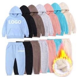 Cotton Sweatpants and Hoodies Tracksuits Winter Baby Clothes Set Clothing Custom Kids Jogger Sweatsuits