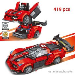 Blocks Speed Champions Racing Car Model Building Blocks Rennauto City Vehicle Super Racers Sports Construction Toys Technique R230814